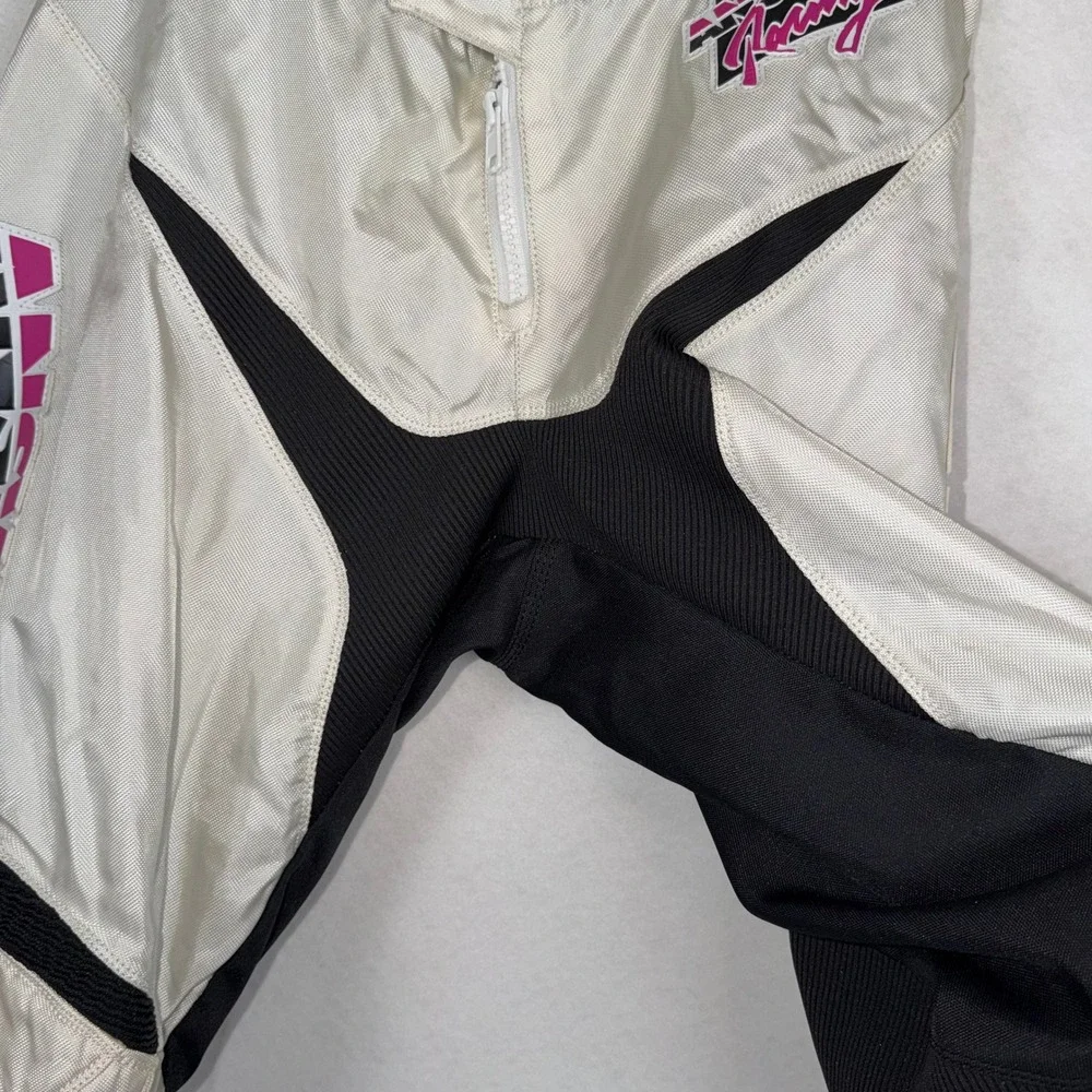 Answer Racing Motocross Pants Mens 30 Pink White Black MX Dirt Bike Riding Gear